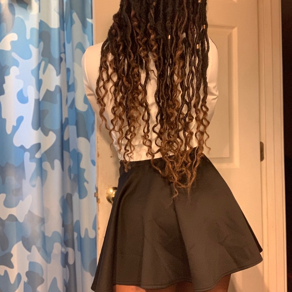 Size 8 black skirt